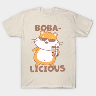 Bobalicious Hamster_Brown T-Shirt